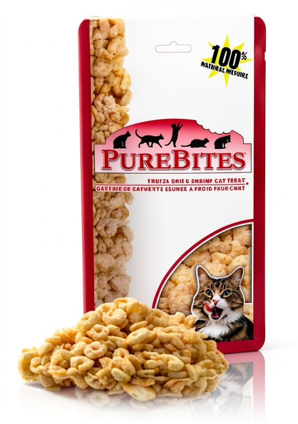PureBites Shrimp Cat Treats Freeze Dried Natural Ingredient-0