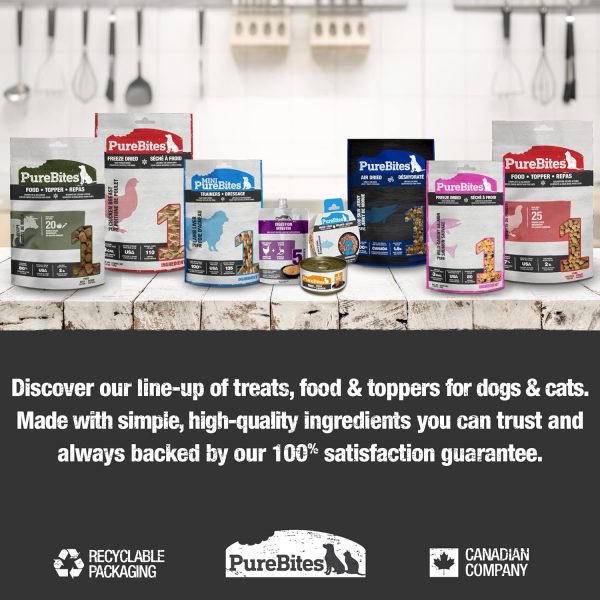 PureBites Cat Treats Single Ingredient Natural Pet Snacks-5