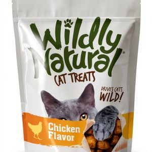 Fruitables Cat Treats Natural Chicken Flavor Crunchy Pet-0