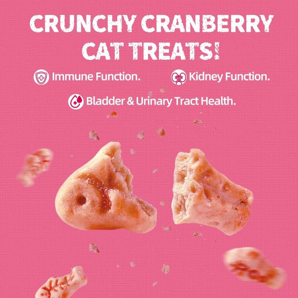 Just Try Salmon Cranberry Cat Treats Dental Urinary Health-1