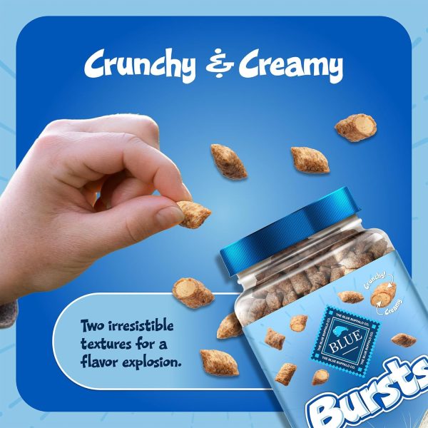 BLUE Bursts Cat Treats Real Chicken Crunchy Creamy-5