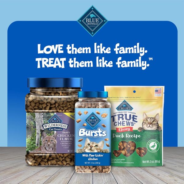 BLUE Bursts Cat Treats Real Chicken Crunchy Creamy-7
