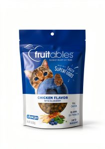 Fruitables Cat Treats Healthy Low Calorie Crunchy Superfoods-0