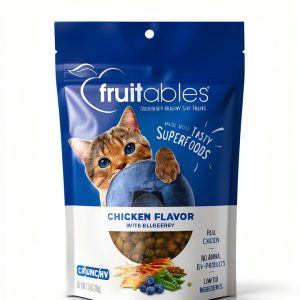 Fruitables Cat Treats Healthy Low Calorie Crunchy Superfoods-0
