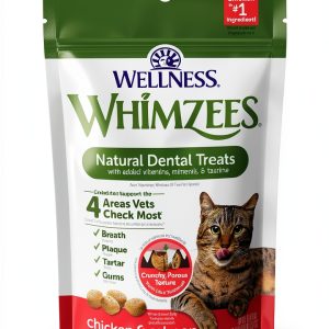 Wellness Cat Dental Treats Natural Toothbrush for Adult Cats-0