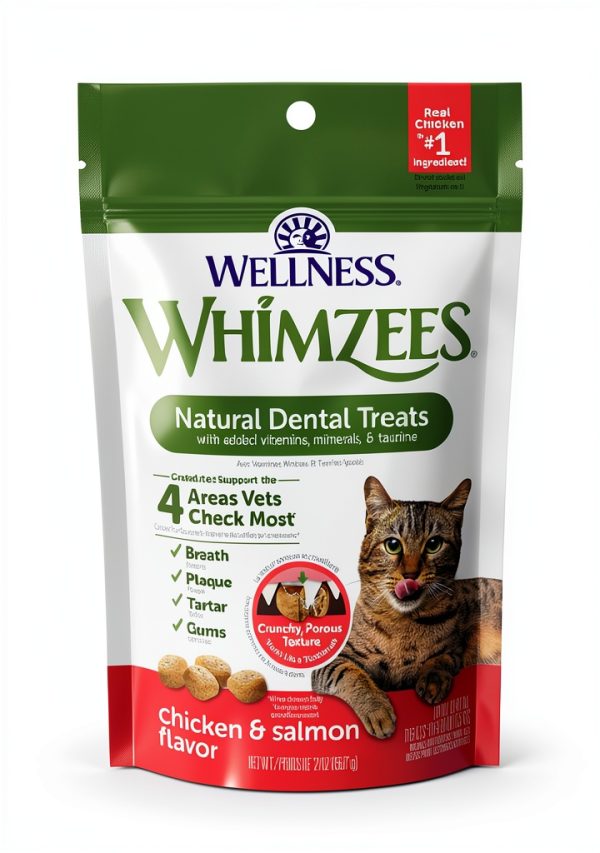 Wellness Cat Dental Treats Natural Toothbrush for Adult Cats-0