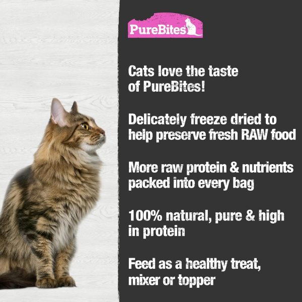 PureBites Cat Treats Single Ingredient Natural Pet Snacks-3
