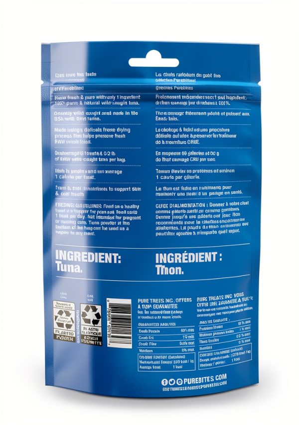 PureBites Tuna Cat Treats 100 Natural High Protein-2