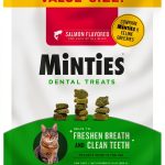 Minties Dental Treats for Cats Clean Teeth Freshen Breath-0