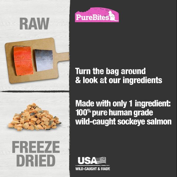 PureBites Cat Treats Single Ingredient Natural Pet Snacks-2