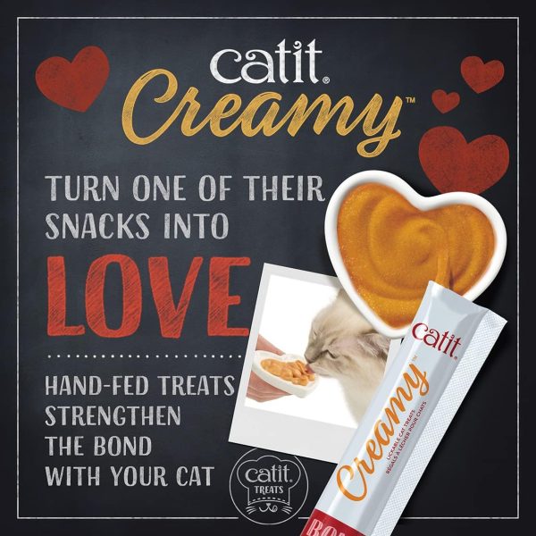 Salmon Lickable Cat Treats Hagen Tubes Pet Supplies-3