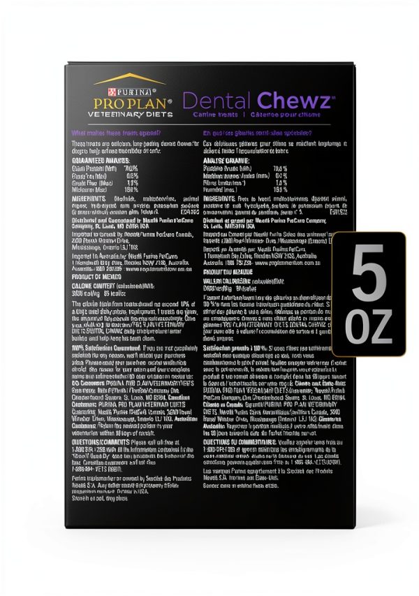 Purina Pro Plan Dental Chewz Dog Treats Clean Teeth-8