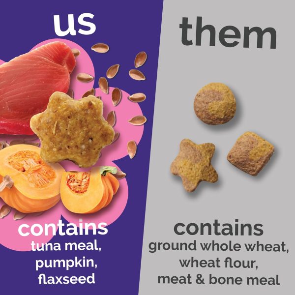 Fruitables Cat Treats Tuna Pumpkin Low Calorie Crunchy-3