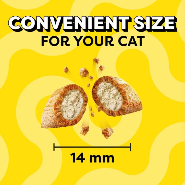Temptations Jumbo Stuff Cat Treats Chicken Flavor Resealable-8