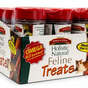 Bench Field Holistic Cat Treats Omega Enriched Low Calorie-0