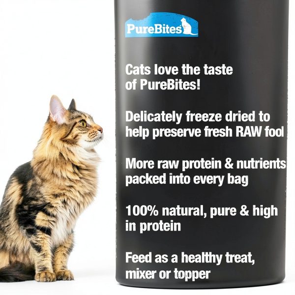PureBites Tuna Cat Treats 100 Natural High Protein-4