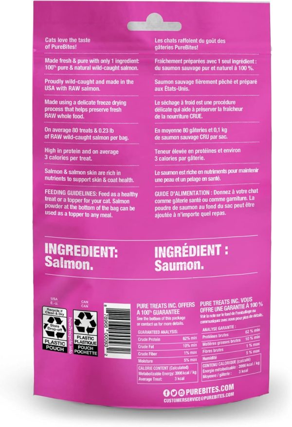 PureBites Cat Treats Single Ingredient Natural Pet Snacks-1