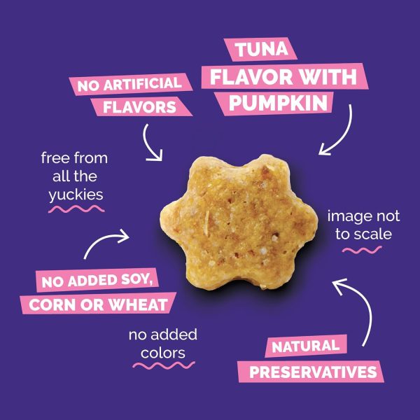 Fruitables Cat Treats Tuna Pumpkin Low Calorie Crunchy-4