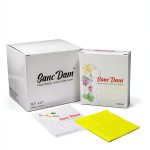 Vanilla SancDam Ultra-Thin Dental Dam 48 Count 6x10 Yellow-0