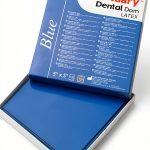 (Made in Malaysia) SANCTUARY Dental Dam Latex 5"X5" (Heavy Gauge) Blue Unscented, 52 Sheets, Powder-Free-0