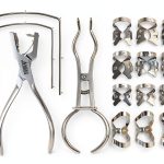 Rubber Dam Kit ARTMAN – 12 Anti‑Reflection Clamps and Punch Plier-0