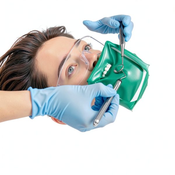 Latex Dental Dam JMU 6x6 Mint Green Medium Powder-Free Pack of 36-1