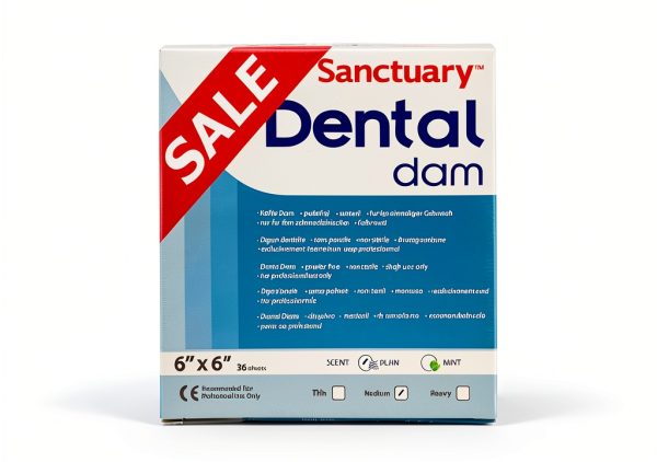 Sanctuary Dental Dam 6x6 Blue Powder-Free Malaysia-2