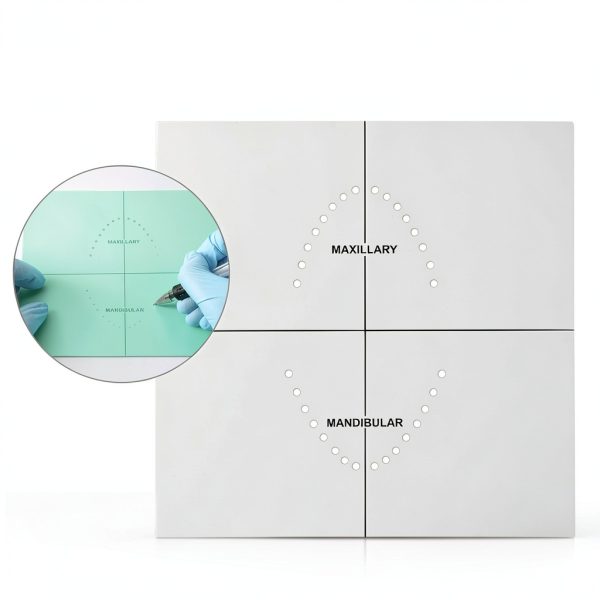 Latex Dental Dam JMU 6x6 Mint Green Medium Powder-Free Pack of 36-2