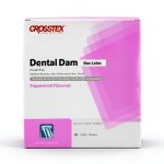 Dental Dam Crosstex Non-Latex Peppermint Medium Gauge Purple Pack of-0