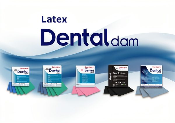Dental Dam Sanctuary 6"x6" Thin Gauge Blue Powder-Free 36 Sheets-2