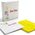 Vanilla 12 Count SancDam Ultra-Thin Dental Dam for Couples Oral Sex-0