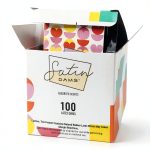 Satin Dams 100 Latex Dental Dams – Assorted Scents – Sealed-0