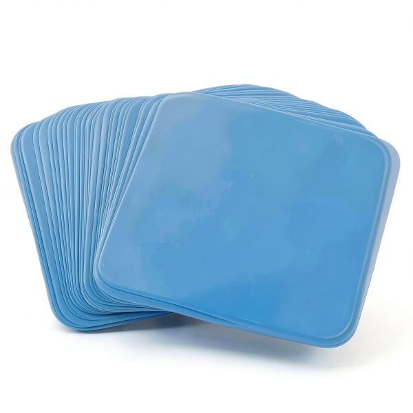 Latex Dental Dam JMU 6x6 Unscented Blue Medium Powder-Free Pack of 36-5