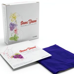 Grape 12 Count Ultra Thin Dental Dam Sanctuary Health Oral Protection-0